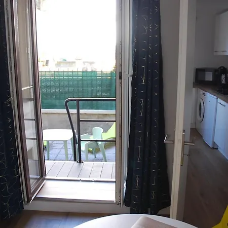 公寓 Avec Terrasse, Thermal, Parc Ste Marie 南锡