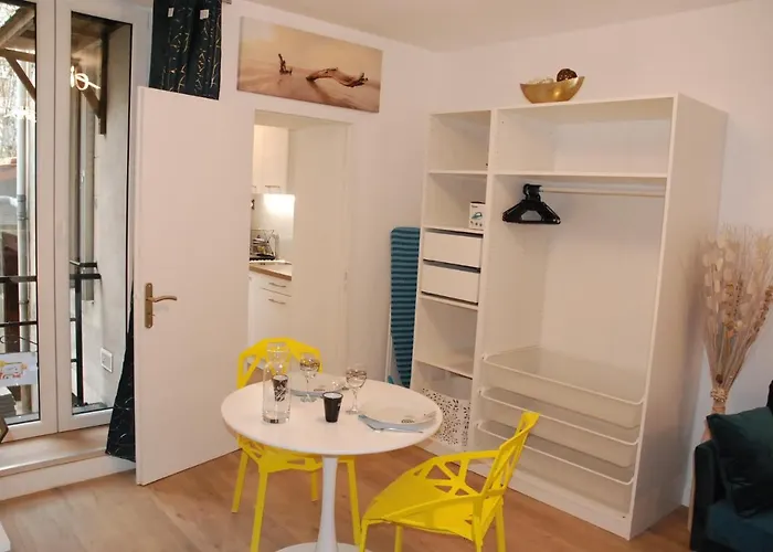 Апартаменты Avec Terrasse, Thermal, Parc Ste Marie Нанси